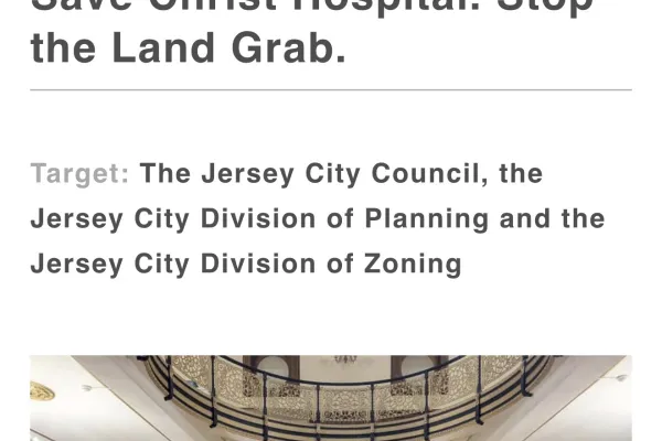 Save Christ Hospital and Stop the Land Grab